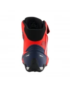 Ghete moto sport/touring ALPINESTARS FASTER-4 MM93 - Rosu fluo/Albastru/Negru | 2510925/3138