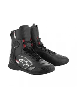 Ghete moto ALPINESTARS SUPERFASTER TECH - Negru/Gri/Rosu