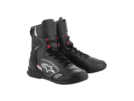 Ghete moto ALPINESTARS SUPERFASTER TECH - Negru/Gri/Rosu | 2511124/1165