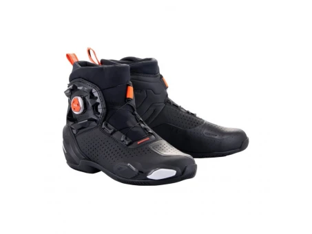 Ghete moto sport ALPINESTARS SP-2 - Negru/Alb/Rosu fluo | 2511622/1231