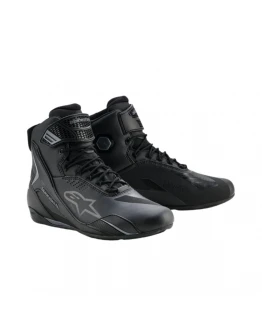 Ghete moto sport-touring Alpinestars Faster-4 Drystar impermeabile - Negru/Gri