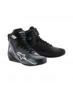 Ghete moto sport-touring Alpinestars Faster-4 Drystar impermeabile - Negru/Gri/Alb | 2540326/1471