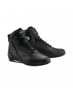 Ghete moto sport-touring femei Alpinestars Stella Faster-4 Drystar - Negru/Argintiu | 2540426/119