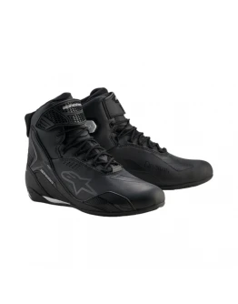 Ghete moto sport-touring femei Alpinestars Stella Faster-4 Drystar - Negru/Argintiu