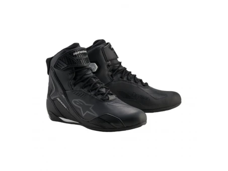 Ghete moto sport-touring femei Alpinestars Stella Faster-4 Drystar - Negru/Argintiu | 2540426/119