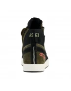 Ghete moto impermeabile ALPINESTARS STATED WP - Verde military/Negru | 2540526/6003