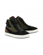 Ghete moto impermeabile ALPINESTARS STATED WP - Verde military/Negru | 2540526/6003