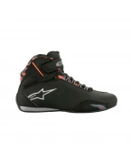Ghete moto impermeabile ALPINESTARS SEKTOR WP - Negru/Gri/Rosu | 2544519/1118