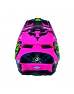 Cască cross-enduro KENNY RACING PERFORMANCE ERT + POP SYSTEM - Negru/Roz | 261-0202013-14