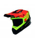 Cască cross-enduro KENNY RACING TRACK FOCUS - Rosu/Negru/Galben | 261-0303021-01