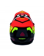 Cască cross-enduro KENNY RACING TRACK FOCUS - Rosu/Negru/Galben | 261-0303021-01
