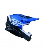Cască cross-enduro KENNY RACING TRACK FOCUS - Albastru | 261-0303021-02
