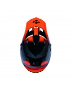 Cască cross-enduro KENNY RACING TRACK SPEED - Negru/Portocaliu | 261-0303021-06