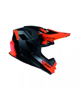 Cască cross-enduro KENNY RACING TRACK SPEED - Negru/Portocaliu