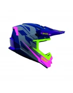 Cască cross-enduro KENNY RACING TRACK SPEED - Mov/Roz/Galben | 261-0303021-14