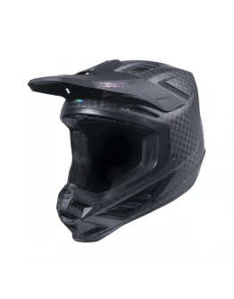 Cască moto cross/enduro KENNY Racing Titanium Big Carbon Matt Holographic - Negru