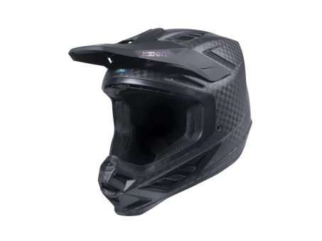 Cască moto cross/enduro KENNY Racing Titanium Big Carbon Matt Holographic - Negru | 261-0505022-09