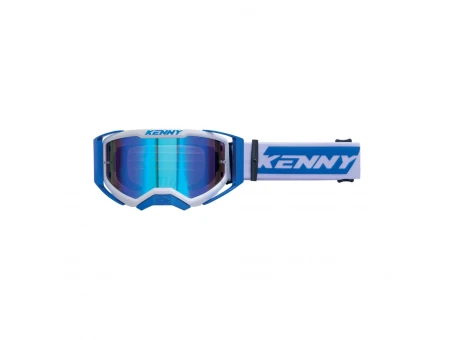 Ochelari cross-enduro KENNY RACING PERFORMANCE EVO 2 - Albastru/Alb | 261-0702011-02