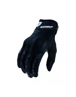 Mănuși moto KENNY RACING D3O TITANIUM - Negru