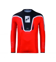 Tricou KENNY Racing Cross / Enduro Titanium - Rosu