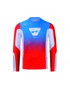 Tricou KENNY Racing Cross / Enduro Performance - Albastru/Rosu/Alb | 261-3302011-28