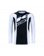 Tricou KENNY Racing Cross / Enduro Track - Negru/Alb | 261-3403011-00