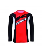 Tricou KENNY Racing Cross / Enduro Track Zoom - Rosu | 261-3403011-01