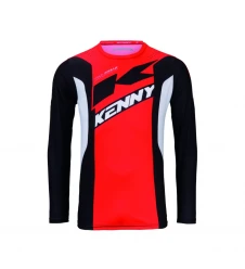Tricou KENNY Racing Cross / Enduro Track Zoom - Rosu