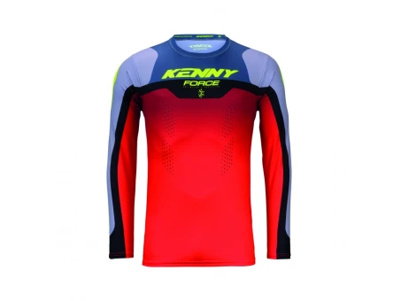 Tricou KENNY Racing Cross / Enduro Force Beach - Gri/Rosu | 261-3504013-01