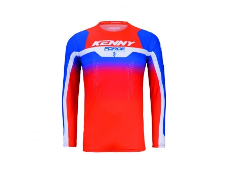 Tricou KENNY Racing Cross / Enduro Force Beach - Portocaliu/Albastru | 261-3504013-11