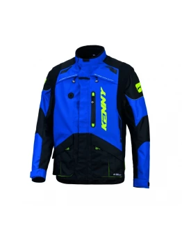 Geacă KENNY Racing Adventure / Enduro Titanium - Negru/Albastru