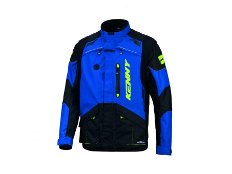 Geacă KENNY Racing Adventure / Enduro Titanium - Negru/Albastru | 261-3704011-02