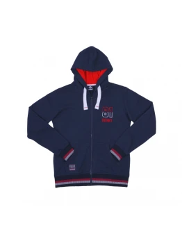 Hanorac femei KENNY RACING SUZUKA - Albastru/Rosu