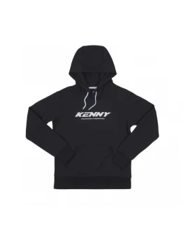 Hanorac damă KENNY RACING CORE BLACK - Negru