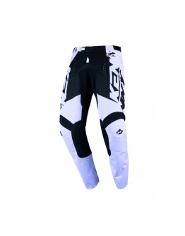 Pantaloni KENNY Racing Cross / Enduro Track - Negru/Alb