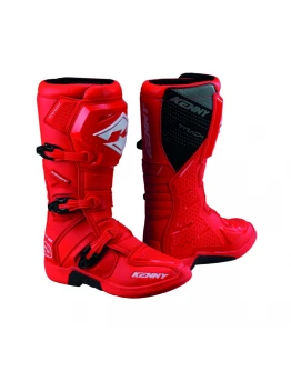 Cizme cross-enduro KENNY RACING TRACK T2 - Rosu