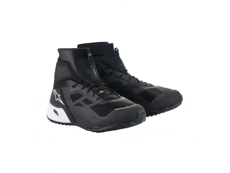 Ghete moto sport/touring ALPINESTARS CR-1 - Negru/Alb | 2611624/12