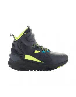 Ghete moto ALPINESTARS SPEEDSTREET - Negru/Galben fluo
