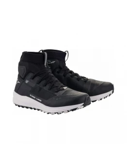 Ghete moto ALPINESTARS SPEED FORCE - Negru/Alb