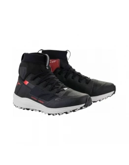 Ghete moto ALPINESTARS SPEED FORCE - Negru/Alb/Rosu