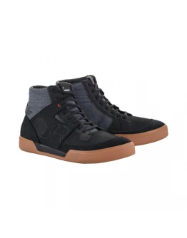 Ghete moto ALPINESTARS GRANGE - Negru/Maro