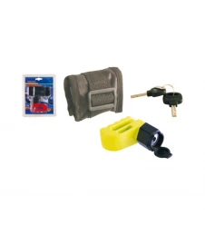 Lacat antifurt blocare disc frana RMS MINI DISC LOCK DE-LUXE (PIN blocare disc: 6 mm)