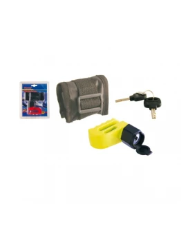 Lacat antifurt blocare disc frana RMS MINI DISC LOCK DE-LUXE (PIN blocare disc: 6 mm)