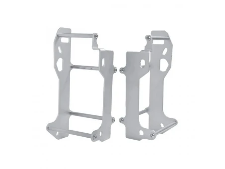Protectie radiator CROSSPRO MODEL LIGHT: YAMAHA YZF250 14-18, YZF450 14-17 culoare Argintiu | 2CP06001240001
