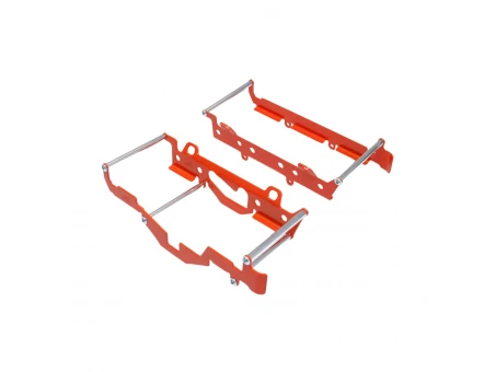 Protectie radiator CROSSPRO MODEL LIGHT  KTM EXC 17-18, EXCF 17-19, HUSQVARNA TE/FE 17-19 culoare Portocaliu | 2CP06001680010