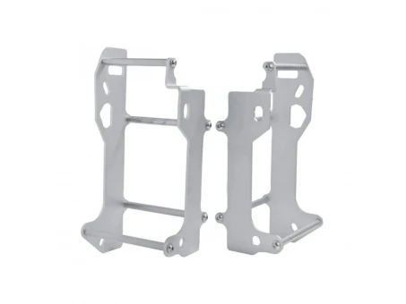 Protectie radiator CROSSPRO MODEL LIGHT: KAWASAKI KXF 250 17-20 culoare Argintiu | 2CP06001730001