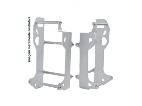 Protectie radiator CROSSPRO MODEL LIGHT ICE POLISH YAMAHA YZ 125 05-22, YZ 250 05-22 culoare Argintiu | 2CP06002220001