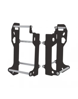 Protectie radiator CROSSPRO MODEL LIGHT: KTM SX/SXF/XC '15, EXCF 250 '12-'16, HUSQVARNA TC/TE/FC '14-'16 culoare Negru