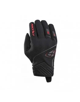 Manusi barbati Roadster vara Ixon model Hurricane 2 MS - Negru,rosu - degete tactile