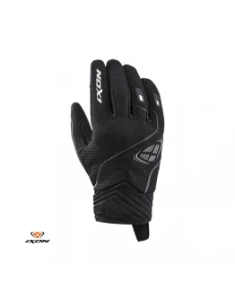 Manusi femei Roadster vara Ixon model Hurricane 2 LS - Negru/alb – degete tactile